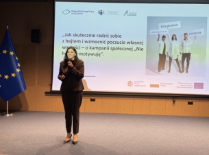 Ilona Adamksa na scenie 