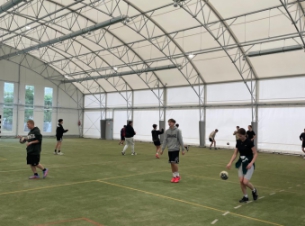 nowe boisko w Wałczu z zadaszeniem