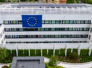 Budynek Urzędu Marszałkowskiego  z lotu ptaka