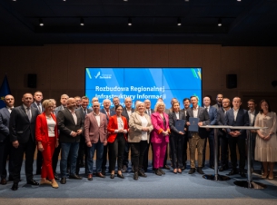 Przedstawiciele powiatów i miast na prawach powiatu Pomorza Zachodniego