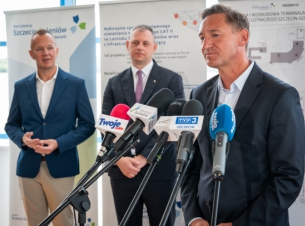 Marszałek Województwa Zachodniopomorskiego Olgierd Geblewicz informuje o planach rozbudowy lotniska Szczecin-Goleniów