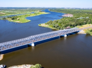 Widok na Dolinę Dolnej Odry. 