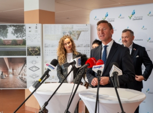 Marszałek Olgierd Geblewicz ogłasza laureata I nagrody w konkursie na projekt koncepcyjny koszalińskiego EKOFUTURIUM