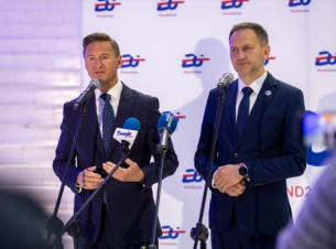 Olgierd Geblewicz i Rafał Rosiński