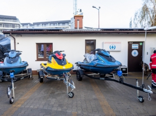 trzy nowe skutery wodne